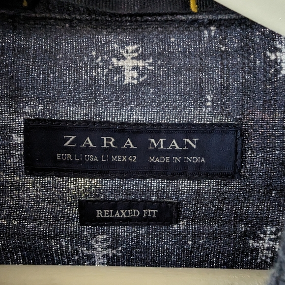 Zara Mens size M button down shirt - Picture 2 of 2